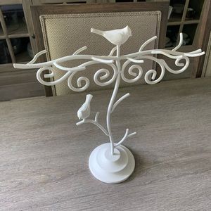 Pottery Barn shabby chic jewelry tree!